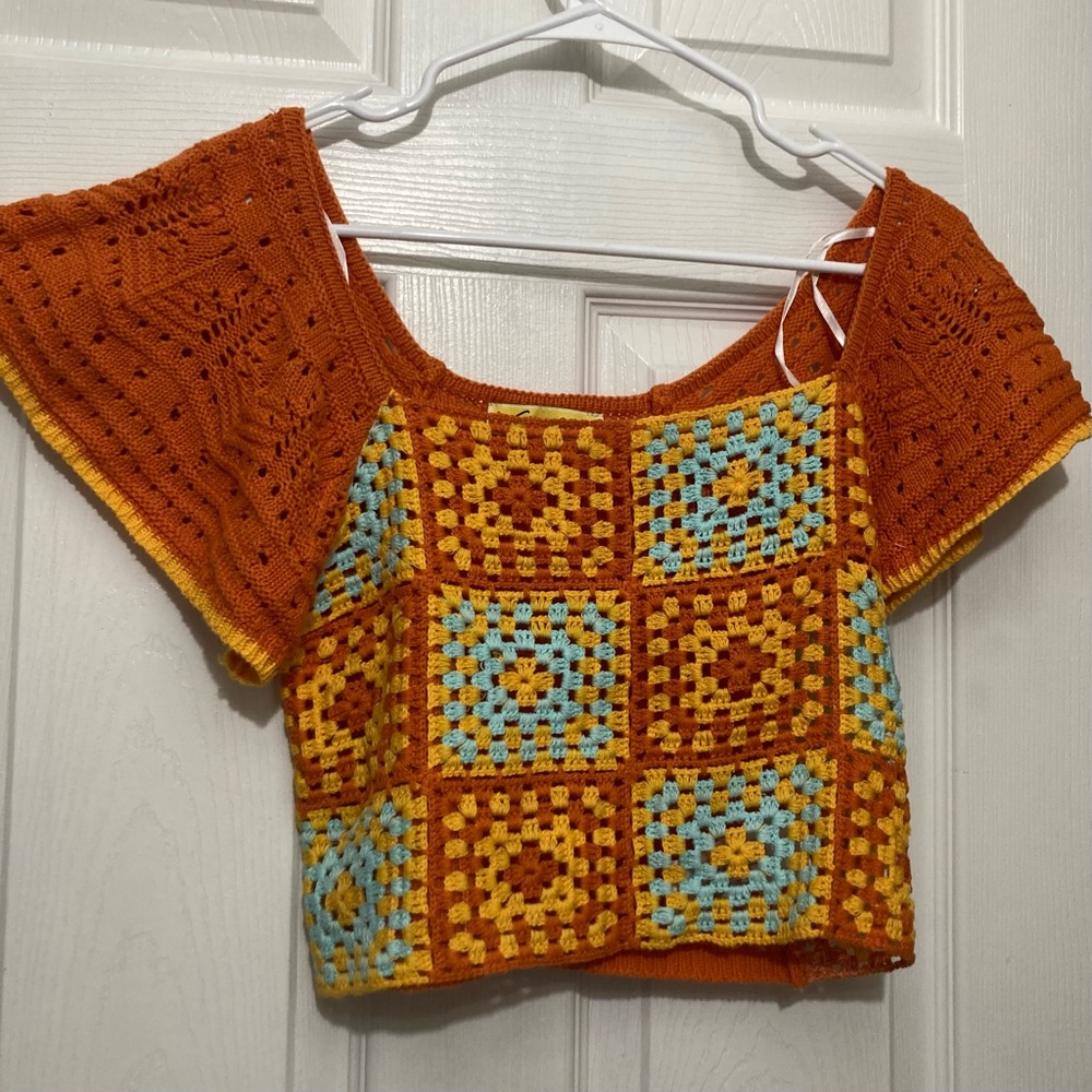 CircusNY crochet top
